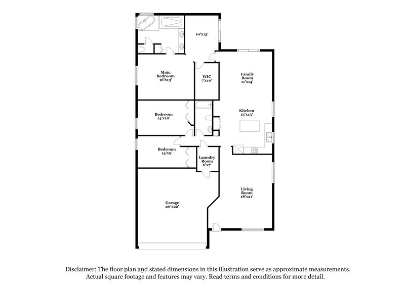 2,680/Mo, 1739 Sweetspire Dr Trinity, FL 34655 Floor Plan View