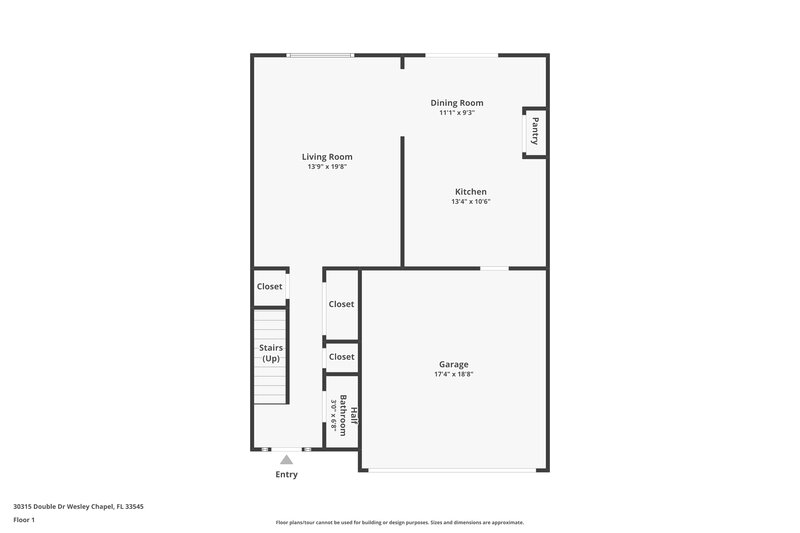 2,065/Mo, 30315 Double Dr Wesley Chapel, FL 33545 Floor Plan View