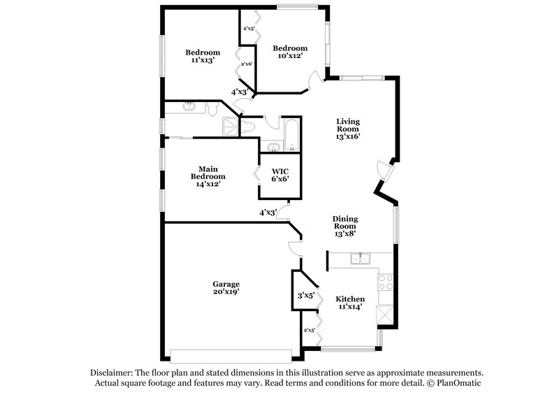 1,880/Mo, 7922 Barclay Rd New Port Richey, FL 34654 Floor Plan View