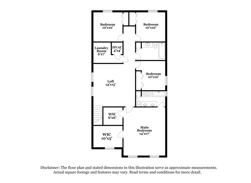 2,685/Mo, 15532 Long Cypress Dr Ruskin, FL 33573 Floor Plan View 2