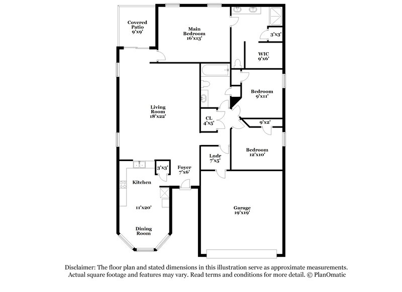 2,010/Mo, 6215 Merrifield Dr Zephyrhills, FL 33541 Floor Plan View