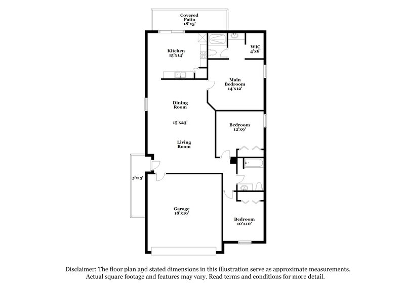 1,930/Mo, 11508 Ivy Flower Loop Riverview, FL 33578 Floor Plan View