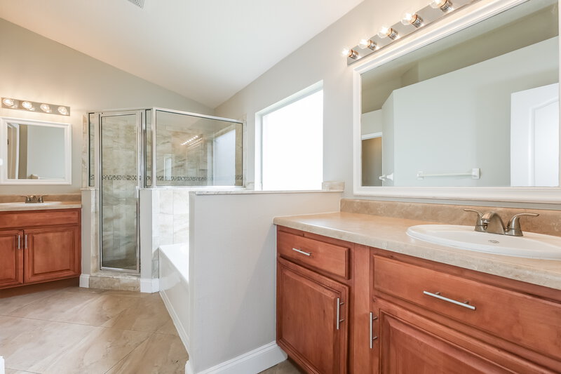 2,150/Mo, 25442 Seven Rivers Cir Land O' Lakes, FL 34639 Main Bathroom View