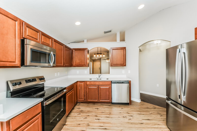 2,020/Mo, 18530 Kentisbury Ct Land O Lakes, FL 34638 Kitchen View 2