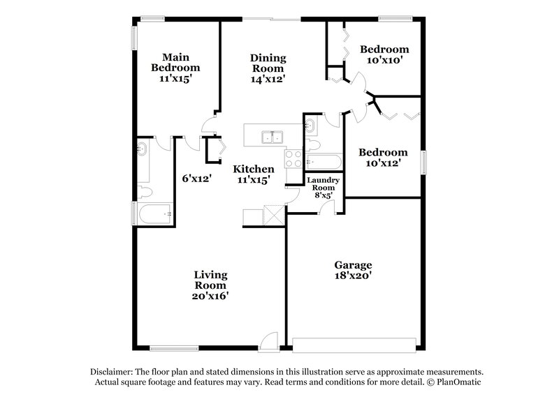 2,365/Mo, 1540 Chepacket St Brandon, FL 33511 Floorplan View