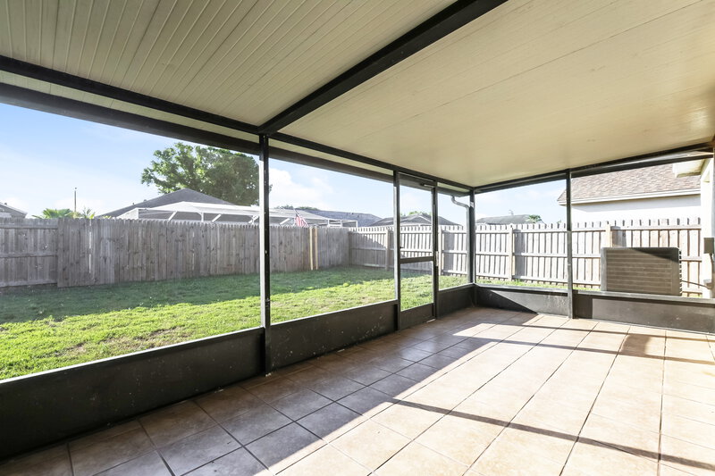 2,345/Mo, 1540 Chepacket St Brandon, FL 33511 Screen Porch View