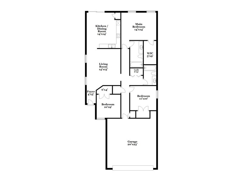 2,015/Mo, 10920 Golden Silence Dr Riverview, FL 33579 Floor Plan View