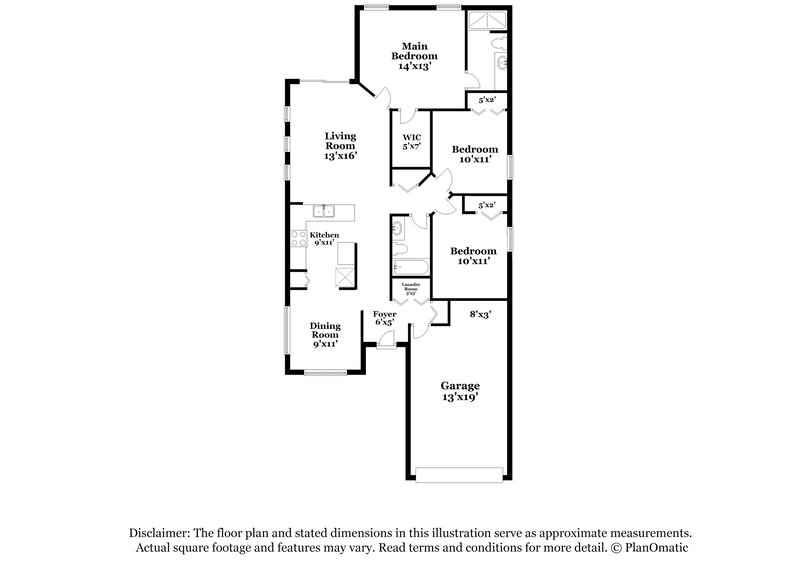 2,085/Mo, 8350 Crescent Moon Dr New Port Richey, FL 34655 Floor Plan View