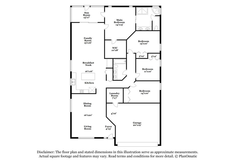 2,605/Mo, 3004 Prairie Iris Dr Land O' Lakes, FL 34638 Floorplan View
