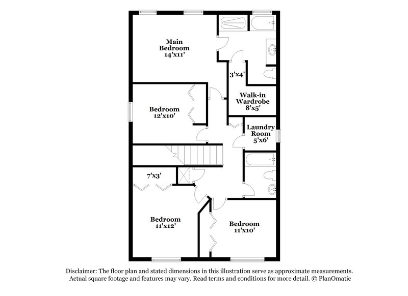 1,930/Mo, 12632 Saulston Pl Hudson, FL 34669 Floor Plan View 2
