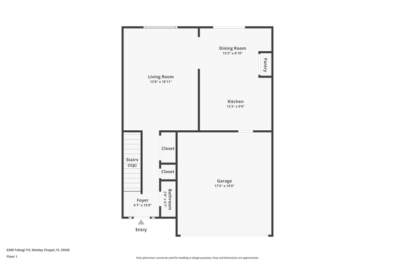 2,270/Mo, 6300 Tabogi Trl Wesley Chapel, FL 33545 Floor Plan View