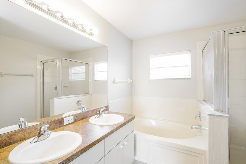 2,540/Mo, 6922 Summer Harbor Ln Riverview, FL 33578 Main Bathroom View