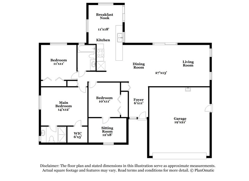 1,905/Mo, 8613 White Springs Dr New Port Richey, FL 34655 Floor Plan View