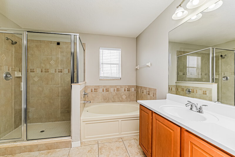2,180/Mo, 3348 Thistledown Ln Land O' Lakes, FL 34638 Main Bathroom View