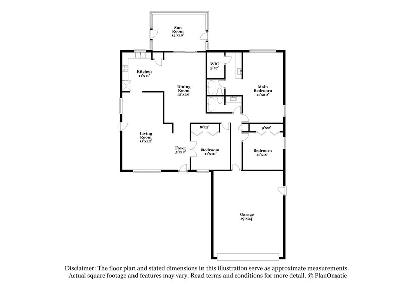 2,245/Mo, 14708 Oak Vine Dr Lutz, FL 33559 Floor Plan View