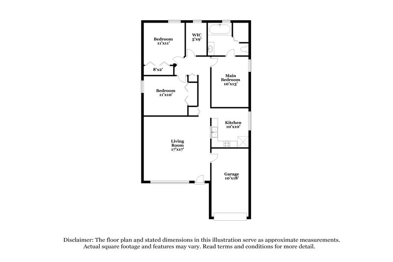 1,830/Mo, 1327 Dew Bloom Rd Valrico, FL 33594 Floor Plan View