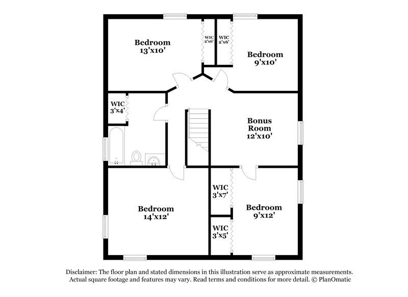 2,405/Mo, 15411 Telford Spring Dr Ruskin, FL 33573 Floor Plan View 2