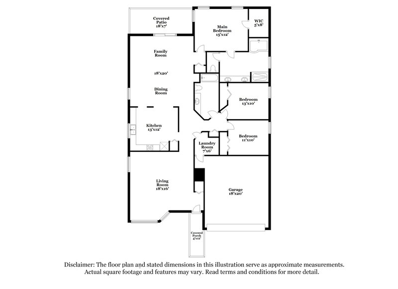 2,075/Mo, 11424 Misty Isle Ln Riverview, FL 33579 Floorplan View