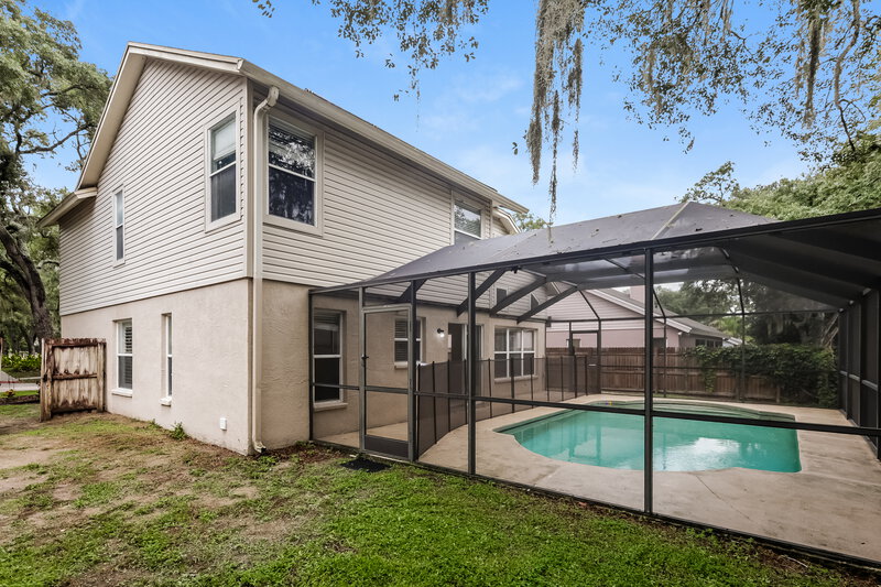 2,820/Mo, 2321 Lyncrest Ct Valrico, FL 33596 Rear View 2