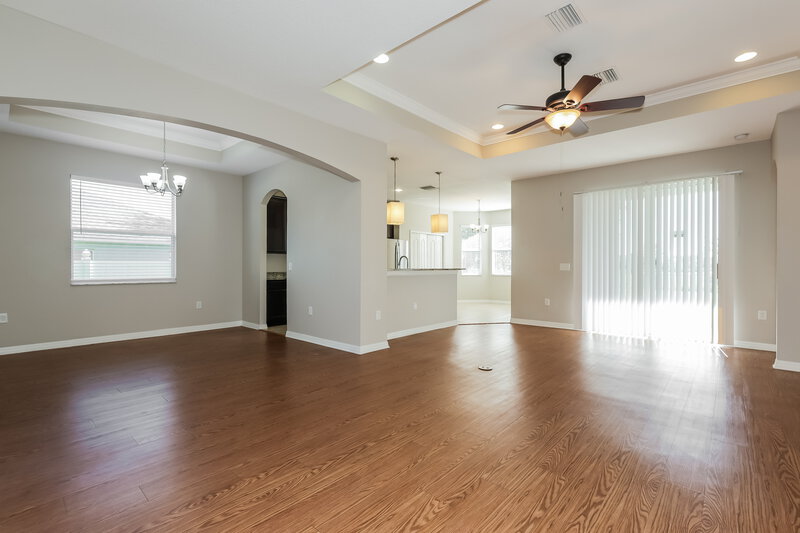 2,120/Mo, 3911 Constantine Loop Wesley Chapel, FL 33543 Living Room View 2