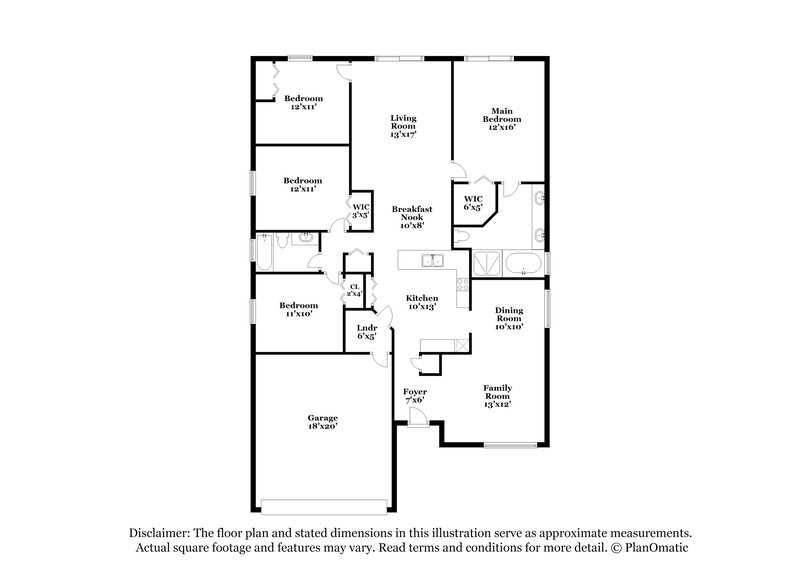2,370/Mo, 10349 Tecoma Dr Trinity, FL 34655 Floor Plan View