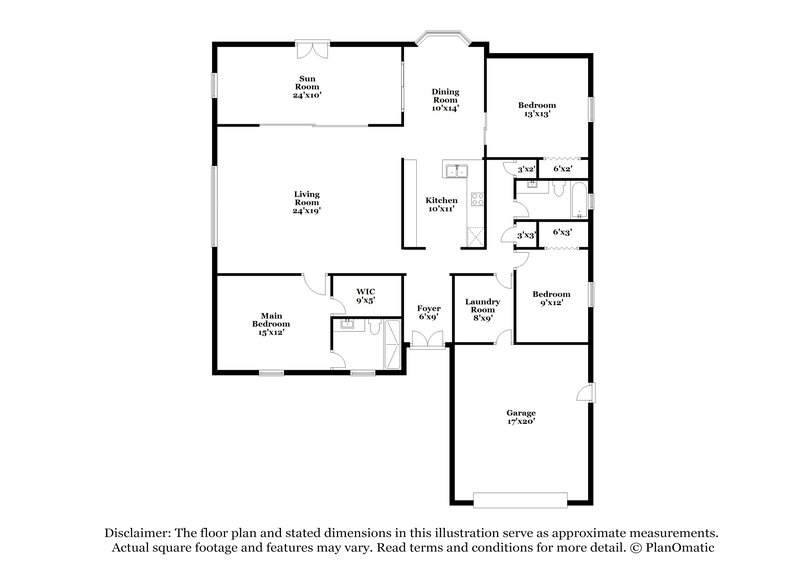 2,295/Mo, 4654 Murcross Ln New Port Richey, FL 34653 Floorplan View