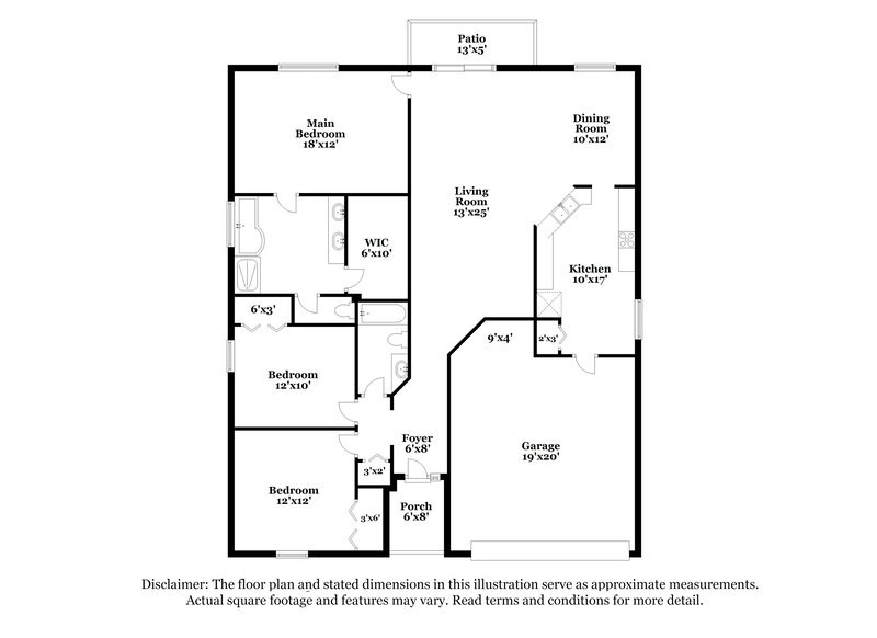 2,180/Mo, 26911 Affirmed Dr Wesley Chapel, FL 33544 Floor Plan View