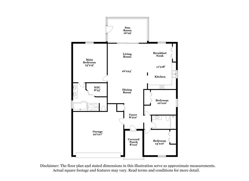 3,190/Mo, 10639 Eveningwood Ct Trinity, FL 34655 Floor Plan View
