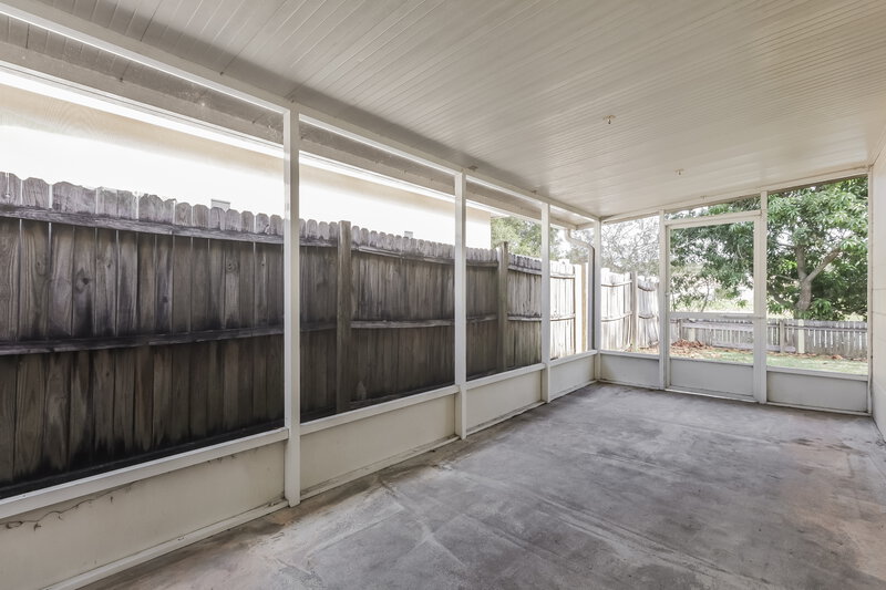 2,070/Mo, 1822 Coyote Pl Brandon, FL 33511 Sun Room View