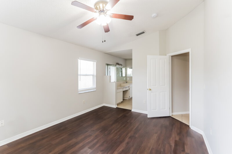 1,970/Mo, 1846 Twisting Ln Wesley Chapel, FL 33543 Main Bedroom View 2