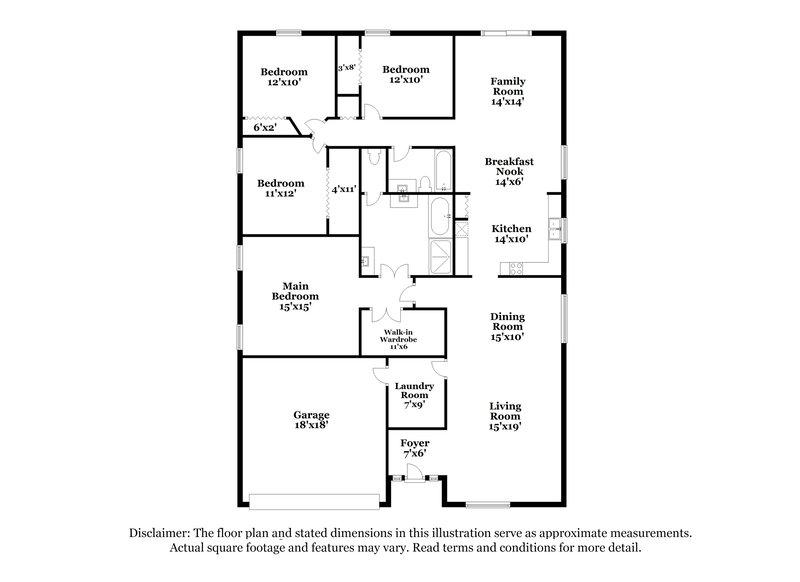 2,140/Mo, 11510 Misty Isle Ln Riverview, FL 33579 Floor Plan View