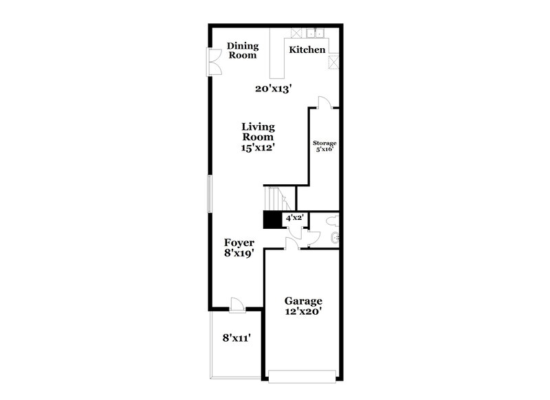 0/Mo, 211 S Westland Ave Unit 1 Tampa, FL 33606 Floor Plan View