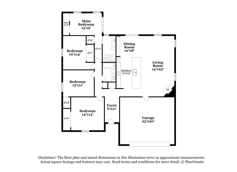 4,690/Mo, 1701 E Orangeside Rd Palm Harbor, FL 34683 Floor Plan View