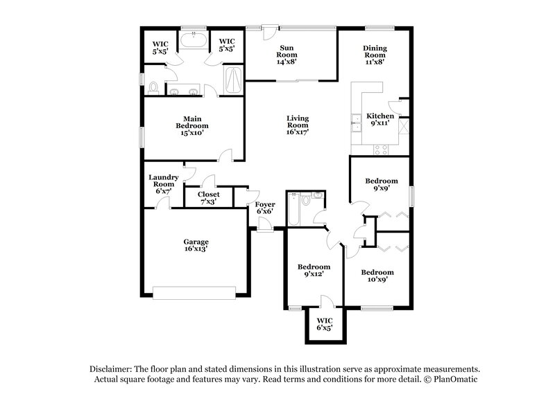 2,115/Mo, 1475 Meadows Pond Dr Bartow, FL 33830 Floor Plan View