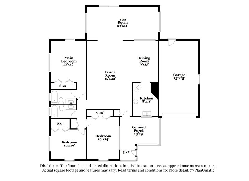 1,770/Mo, 12547 Eddington Rd Spring Hill, FL 34609 Floor Plan View