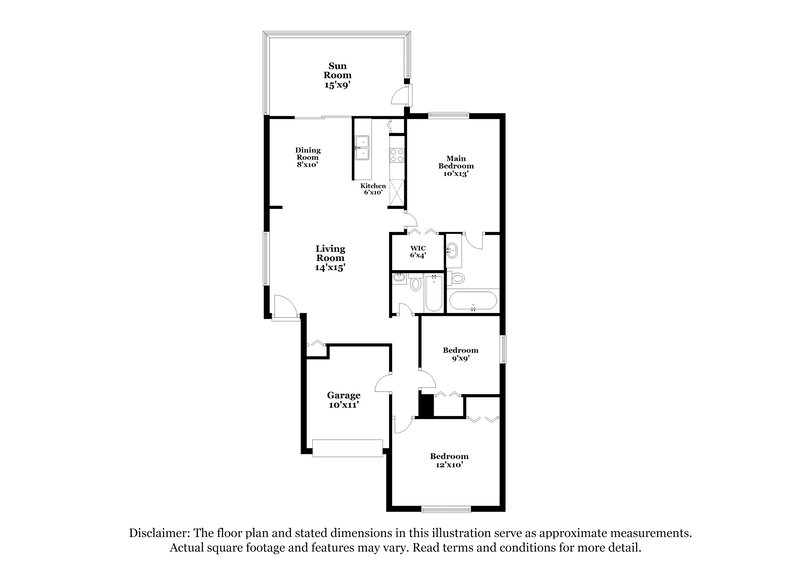 2,110/Mo, 6215 Cannoli Pl Riverview, FL 33578 Floor Plan View
