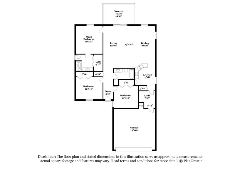 2,060/Mo, 36146 Laguna Hills Cir Zephyrhills, FL 33541 Floor Plan View