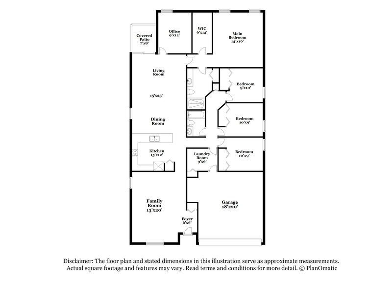 3,890/Mo, 4012 Constantine Loop Wesley Chapel, FL 33543 Floor Plan View