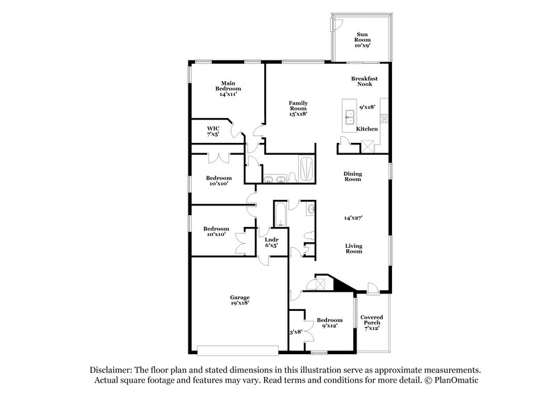 2,130/Mo, 10601 Boyette Creek Blvd Riverview, FL 33569 Floor Plan View