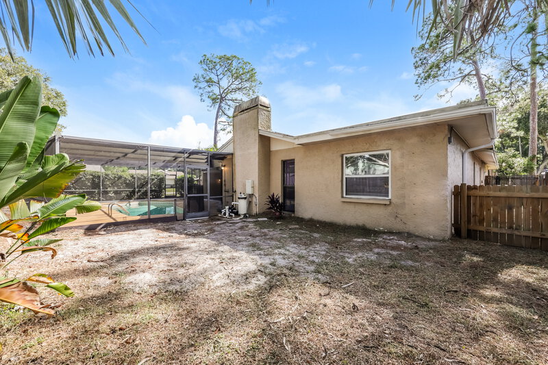 2,430/Mo, 3610 Fairway Forest Dr Palm Harbor, FL 34685 Rear View