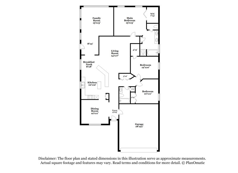 2,345/Mo, 5931 Azure Dr Wesley Chapel, FL 33545 Floor Plan View