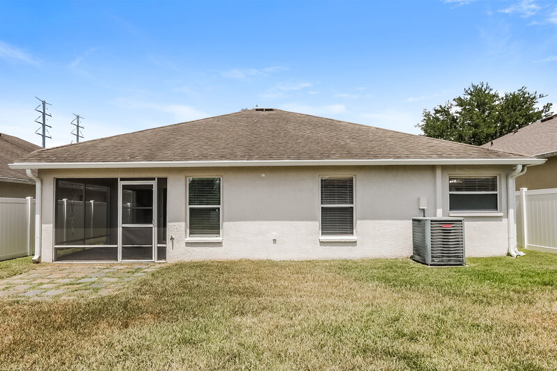 2,230/Mo, 3832 Washburn Pl Wesley Chapel, FL 33543 Rear View
