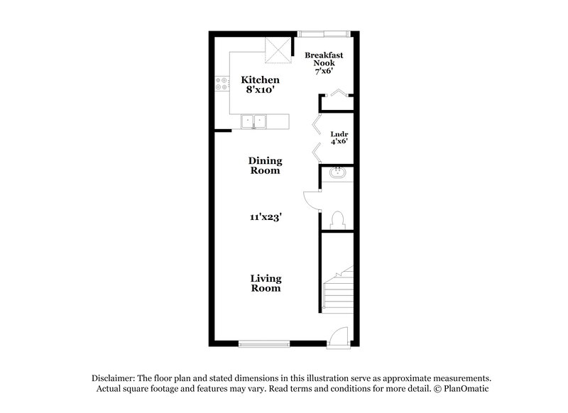 2,000/Mo, 3404 Brigadoon Dr Clearwater, FL 33759 Floor Plan View