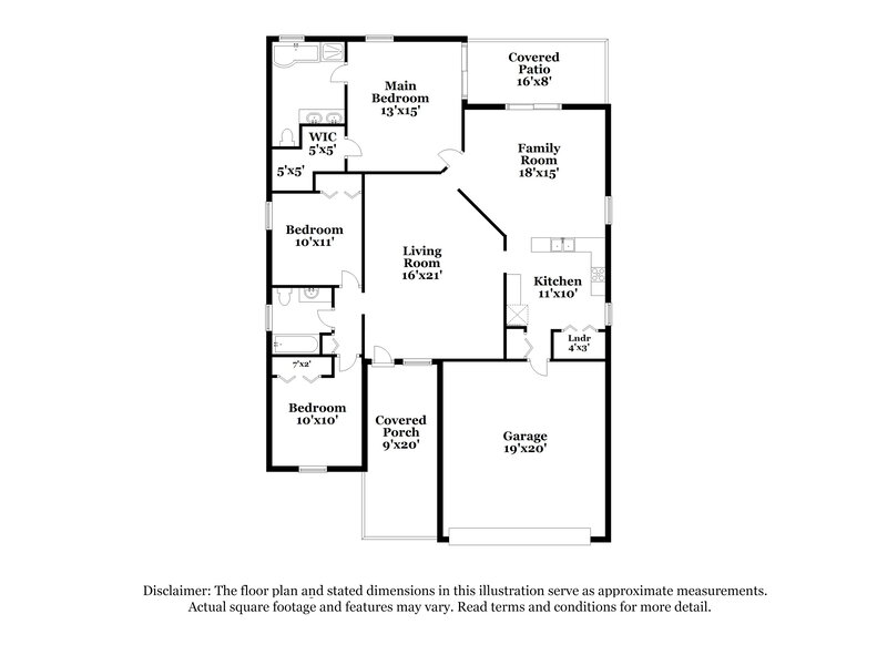 0/Mo, 7912 Merchantville Cir Zephyrhills, FL 33540 Floor Plan View