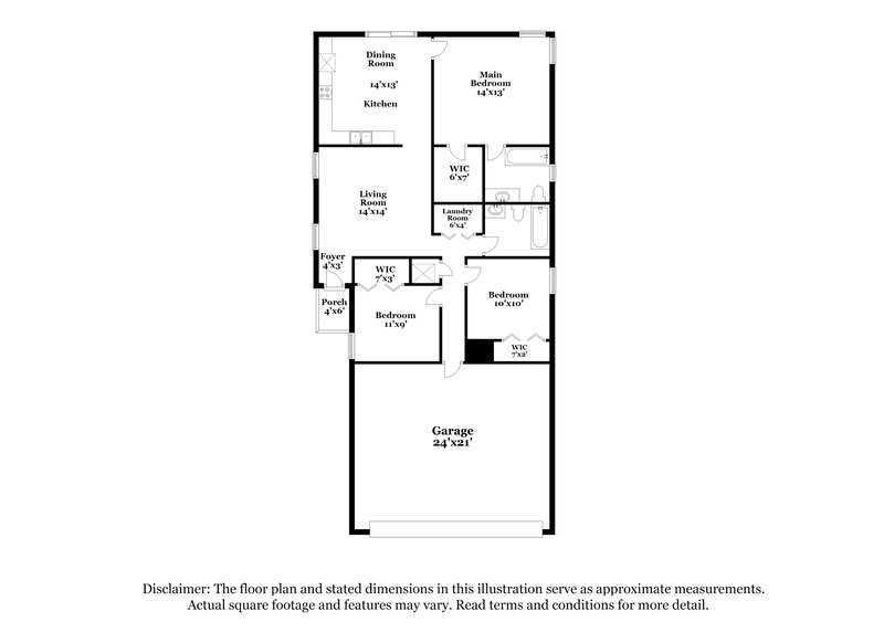 2,005/Mo, 11758 Mango Cross Ct Seffner, FL 33584 Floor Plan View
