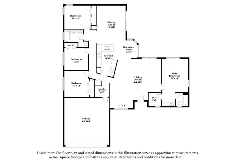 4,150/Mo, 1509 Carter Oaks Dr Valrico, FL 33596 Floor Plan View