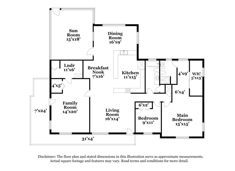 2,205/Mo, 3805 McIntosh Rd Dover, FL 33527 Floor Plan View