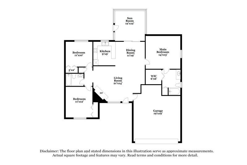 3,350/Mo, 37505 Layton Rd Dade City, FL 33525 Floor Plan View