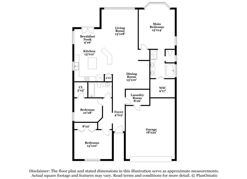 4,060/Mo, 10247 Oasis Palm Dr Tampa, FL 33615 Floor Plan View