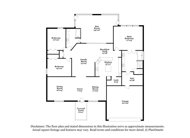 3,270/Mo, 6041 Cason Way Lakeland, FL 33812 Floor Plan View
